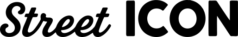 street icon logo black